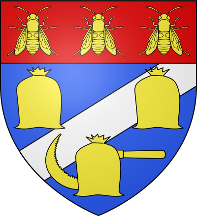 Blason de la commune Doudeville