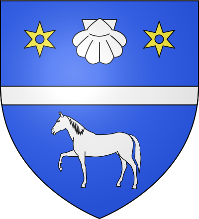 Blason de la commune Drosay