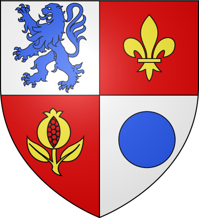 Blason de la commune Écalles-Alix