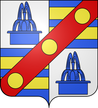 Blason de la commune Fontenay