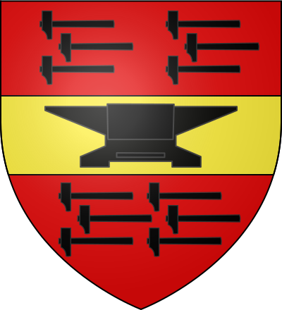 Blason de la commune Forges-les-Eaux