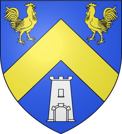 Blason de la commune Franqueville-Saint-Pierre