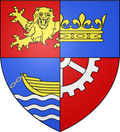 Blason de la commune Grand-Couronne