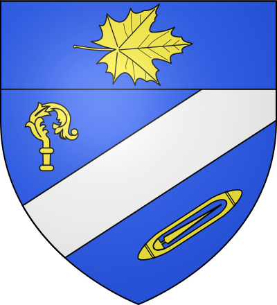 Blason de la commune Hautot-Saint-Sulpice