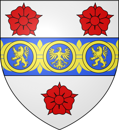 Blason de la commune Hermanville