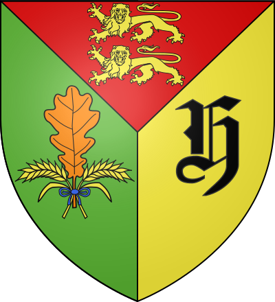 Blason de la commune Hugleville-en-Caux