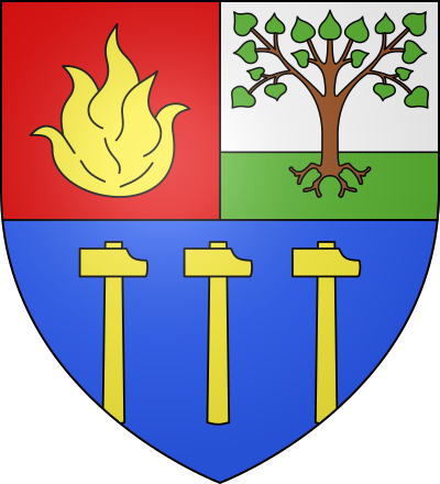 Blason de la commune Lindebeuf