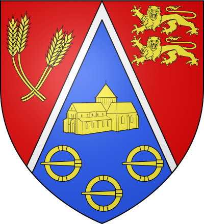 Blason de la commune Manéglise