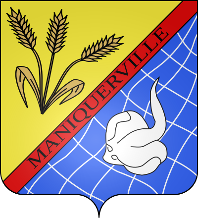 Blason de la commune Maniquerville