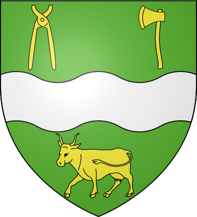 Blason de la commune Neuville-Ferrières
