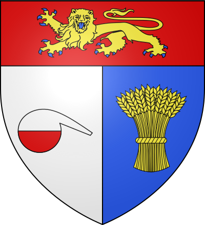 Blason de la commune Oissel