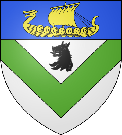 Blason de la commune Oudalle