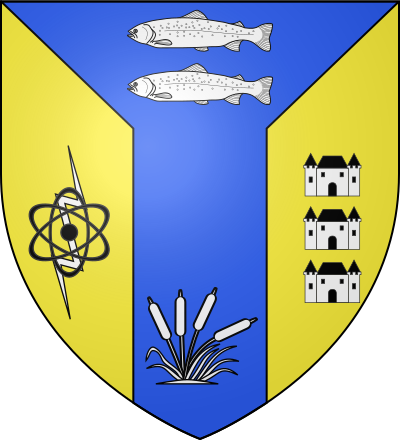 Blason de la commune Paluel