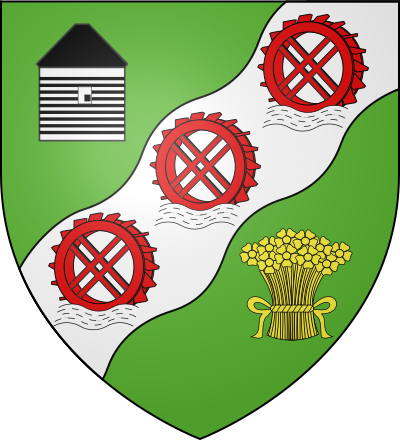Blason de la commune Rolleville