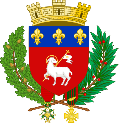 Blason de la commune Rouen