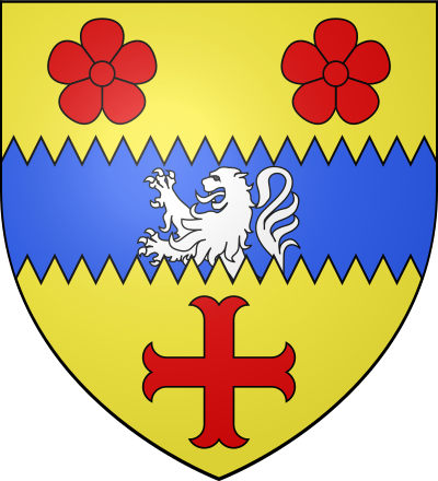 Blason de la commune Saint-Antoine-la-Forêt