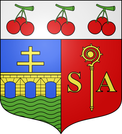 Blason de la commune Saint-Aubin-lès-Elbeuf