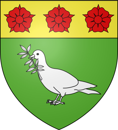 Blason de la commune Saint-Aubin-Routot