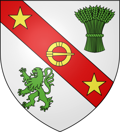 Blason de la commune Saint-Clair-sur-les-Monts