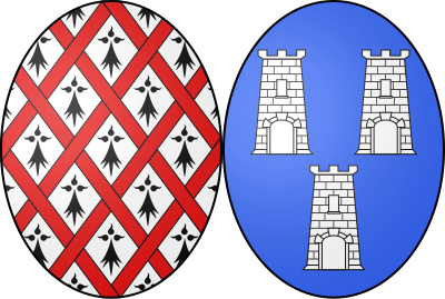 Blason de la commune Saint-Germain-sur-Eaulne
