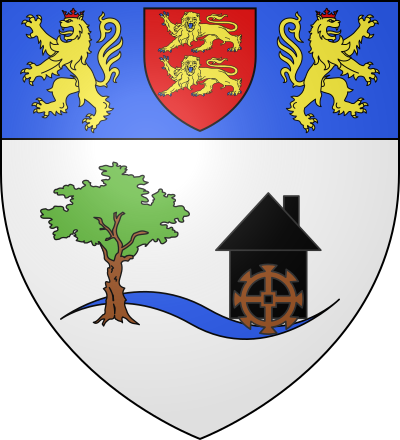 Blason de la commune Saint-Maclou-de-Folleville