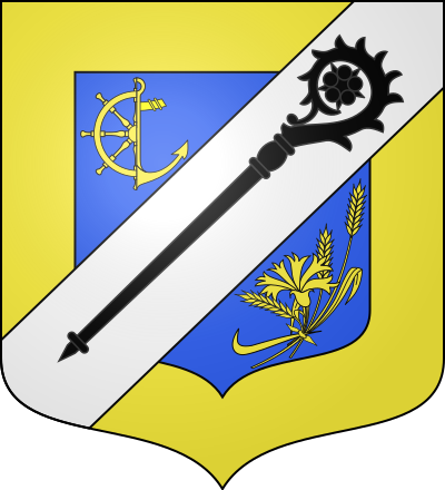 Blason de la commune Saint-Martin-aux-Buneaux