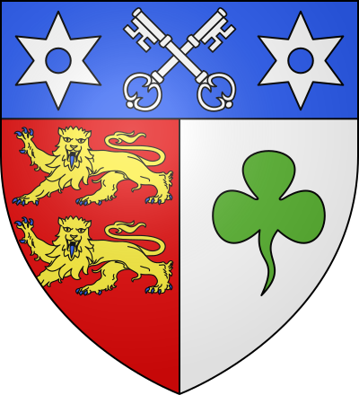 Blason de la commune Saint-Pierre-des-Jonquières