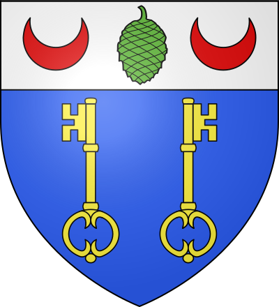 Blason de la commune Saint-Pierre-en-Val
