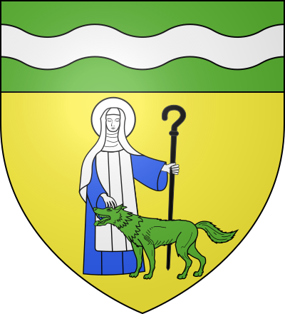 Blason de la commune Sainte-Austreberthe