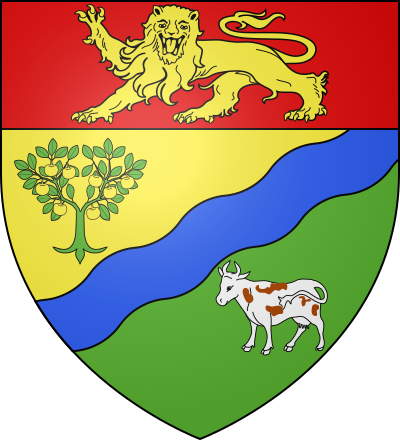 Blason de la commune Sainte-Geneviève