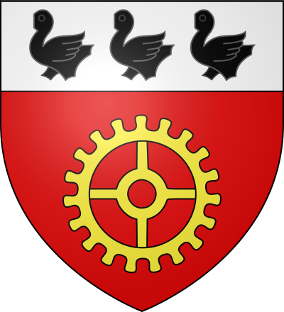 Blason de la commune Sandouville