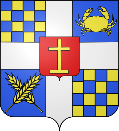 Blason de la commune Senneville-sur-Fécamp
