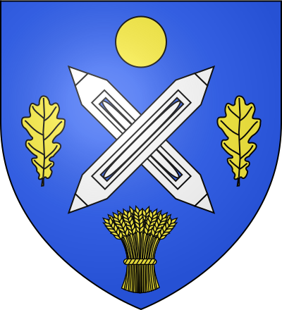 Blason de la commune Touffreville-la-Corbeline