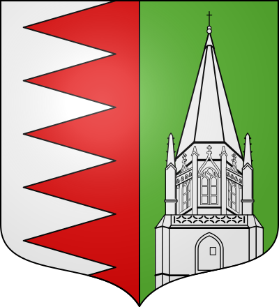 Blason de la commune Valliquerville