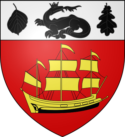 Blason de la commune Vatteville-la-Rue