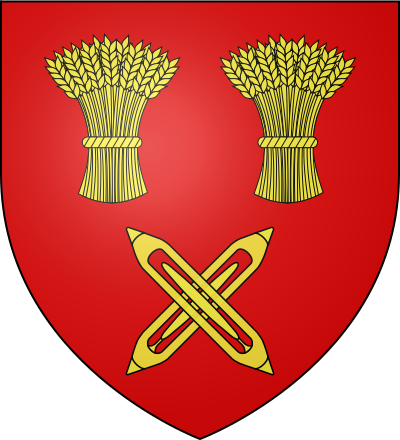 Blason de la commune Yvetot