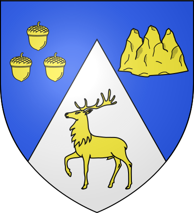 Blason de la commune Arbonne-la-Forêt