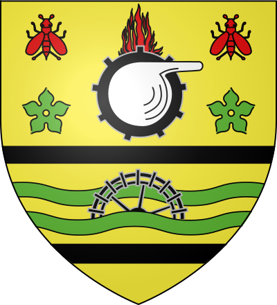 Blason de la commune Bagneaux-sur-Loing