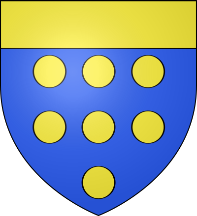 Blason de la commune Blandy