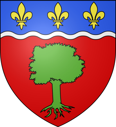 Blason de la commune Bois-le-Roi