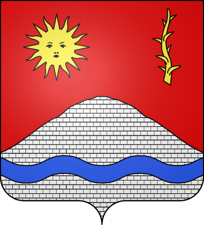 Blason de la commune Bombon