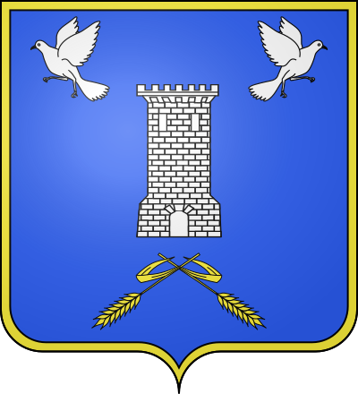 Blason de la commune La Brosse-Montceaux