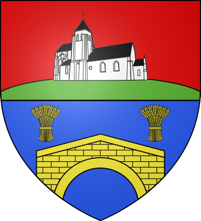 Blason de la commune Bussy-Saint-Martin