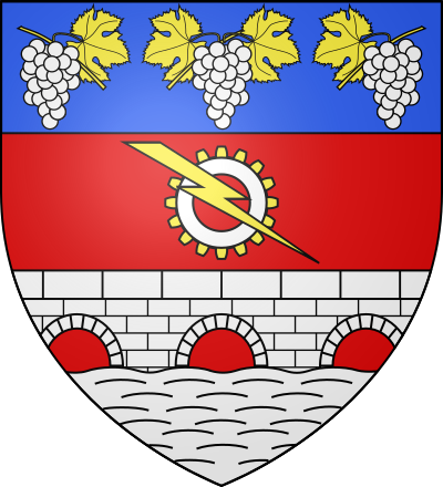 Blason de la commune Champagne-sur-Seine
