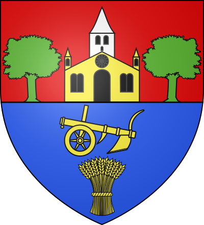 Blason de la commune La Chapelle-Rablais
