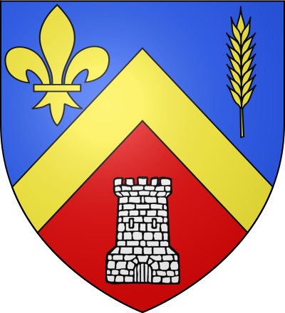Blason de la commune Le Châtelet-en-Brie