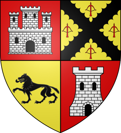 Blason de la commune Châtillon-la-Borde