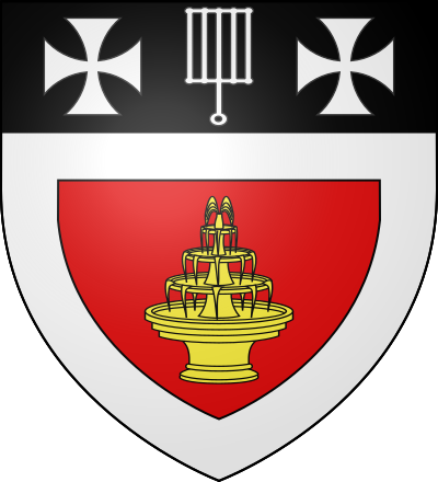 Blason de la commune Clos-Fontaine