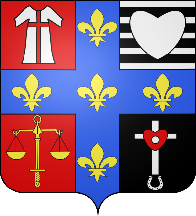 Blason de la commune Crèvecœur-en-Brie