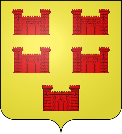 Blason de la commune Crouy-sur-Ourcq